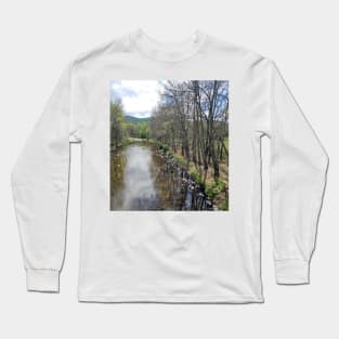 Saco River, White Mountains, New Hampshire, US Long Sleeve T-Shirt